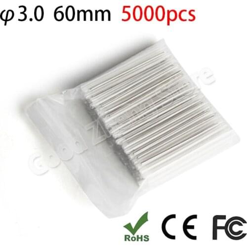 5000pcs 60mm Fiber optic fusion splice protection sleeve heat shrink sleeve