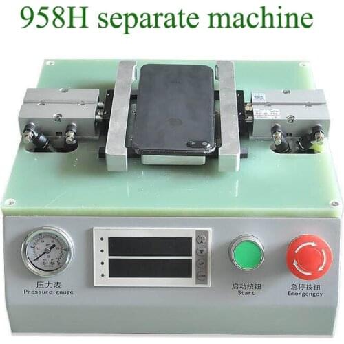 958H Mini back glass cover separator separate machine for iphone P plus X