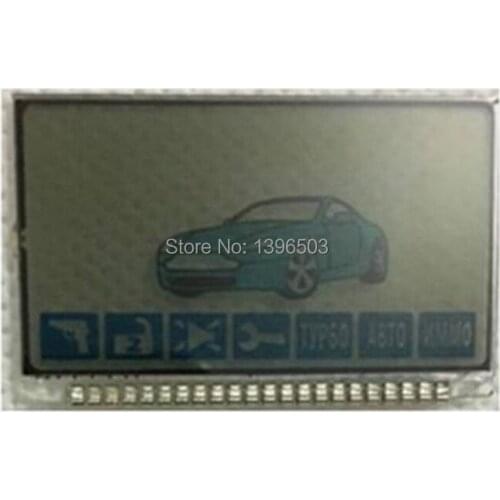 Keychain A61 LCD display Metal Pin For Russian Car Alarm System 2-way Starline A61 lcd remote control fob Starline A61 Key