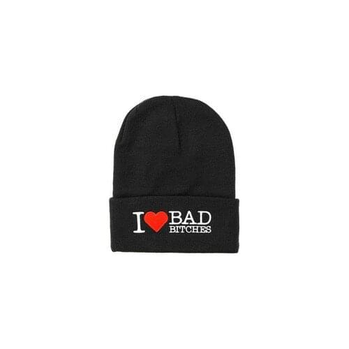 Europe and The United States Style Men and Womens Letter Embroidery Knitted Wool Acrylic Cap Hip-Hop Beanies Hat RX070