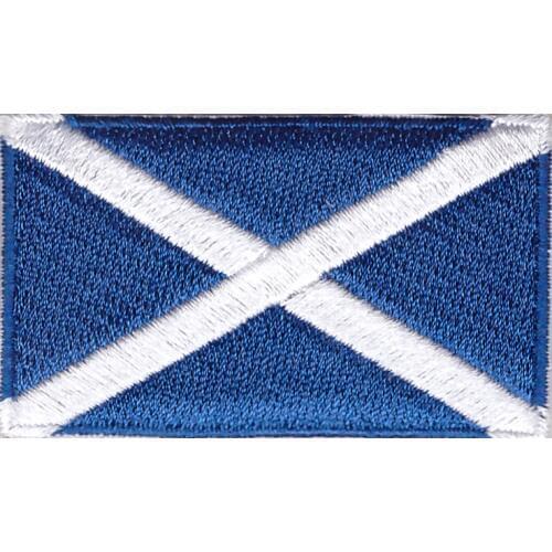 Embroidery patches for clothes Scotland patches sewing clothing bags plastic washable Nation patches