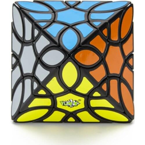 New Design LanLan Clover Octahedron Magic Cube Puzzle Black Cubo Magico educataional Toys children Gift Idea Collection Brain