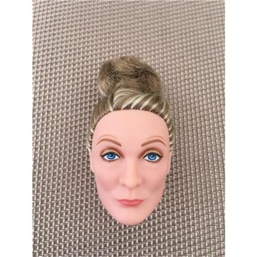 Rare Limited Collection Doll Head Old Lady Super Model ST Princess Girl DIY Dressing Hair Toy Girl Christmas Gifts