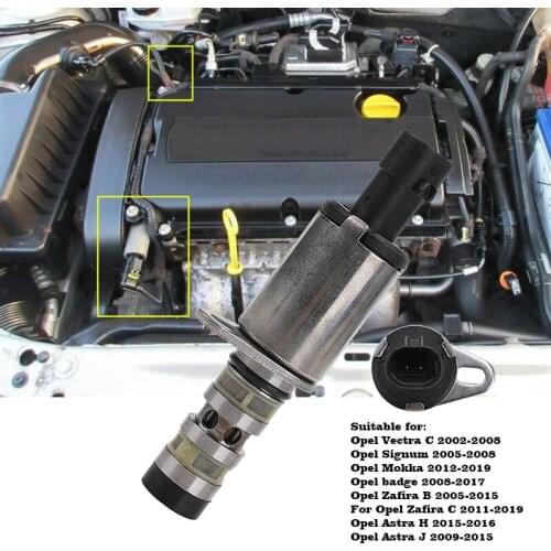 1x 55567050 Camshaft Control Cam Solenoid Valve For Chevy Trax Tracker Sonic Aveo Pontiac G3 Opel Vauxhall Zafira B C 1.6L 1.8L