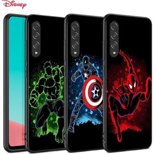 Marvel Art Superhero For Samsung Galaxy A90 A80 A70 A70S A60 A50 A40 A30 A30S A20S A20E A10E TPU Soft Phone Case