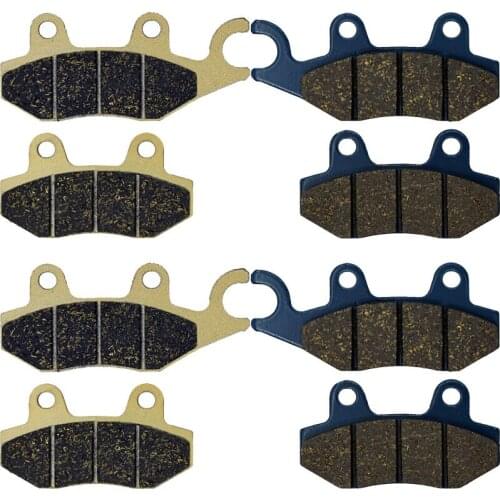 For BENNCHE 400 Bighorn 2011-2016 400 Cowboy 2015-2016 500 700 1000 Cowboy 2014-2016 Motorcycle Brake Pads Front Rear Left Right
