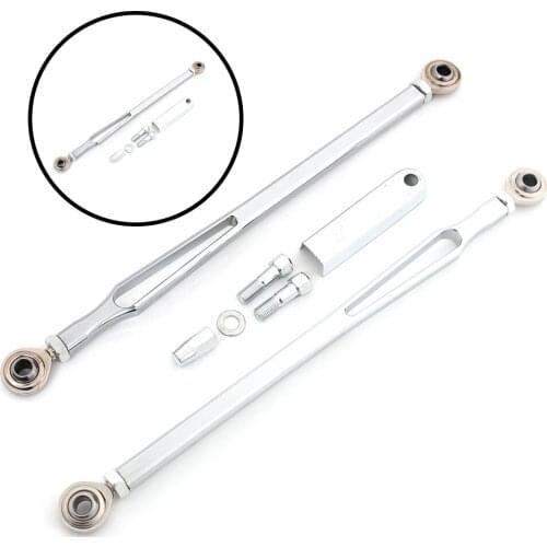 New Motorcycles Gear Shift Linkage Lever Aluminum Chrome For Harley Touring Softail Road King Electra Glide Trikes Accessories