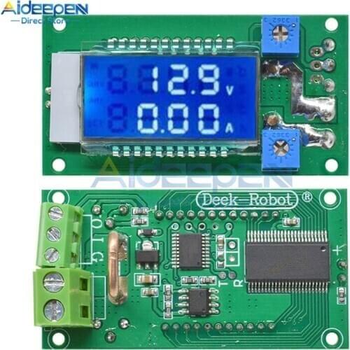 DC 5-24V 10A LCD Voltage Current Power Meter Digital Display Voltmeter Ammeter Meter Tester Power Bank Monitor Charger Indicator