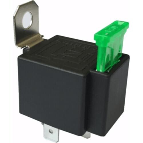 Top Grade Quality 4 pin 30A Auto Relay with Fuse, Coil Voltage 12VDC Relais