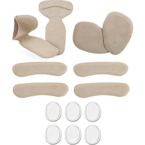 Hot Sale Four-piece Set High Heel Pad Anti-wear Foot Half Code Pad Heel Stickers Wear-resistant Round