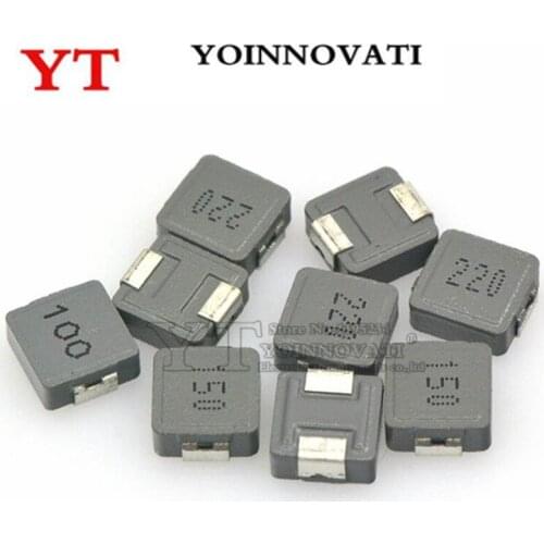 50pcs SMD Power Inductors 1uh 2.2uh 3.3uh 4.7uh 6.8uh 10uh 15uh 22uh 33uh 47uh Chip Inductor 0630 7*7*3