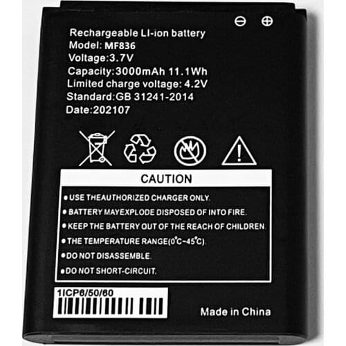3.8V 3000mAh For MF836 4G LTE WIFI Router Hotspot Modem Battery