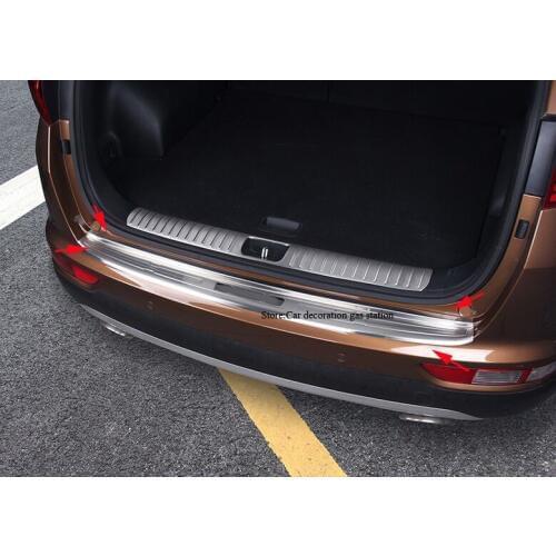 Auto parts 304 stainless steel External Rear bumper Protector Sill fit for 2016 2017 kia Sportage KX5