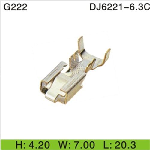 Free shipping 1000pcs Car Electronics & Motorcycle Accessories & Parts G222 Female terminal connector