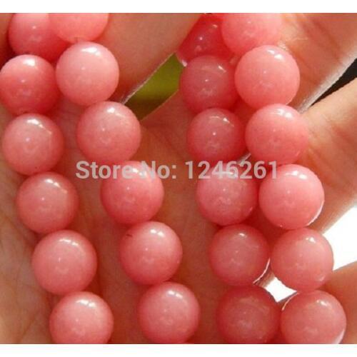 10mm Pink Morganite Round Loose Beads AAA Accessory Parts Fashion Jewelry Making Semi-Precious Natural Stone 15" Wholesale Price