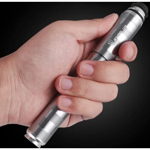 Reversible Extendable Mini Aluminum Alloy BV Bicycle Bike Pump 130 PSI Presta and Schrader