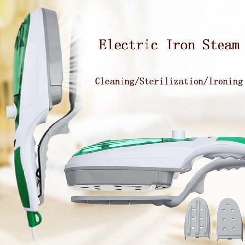 Ironing Board US 110V Regulations Garment Steamer Clothing Steam Brush Home Mini Handheld Electric Steam Ironing Green