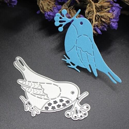 Hot Bird Metal Cutting Dies Stencils DIY Scrapbook Album Embossing Card Paper Craft AUG11