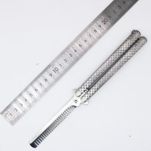 Butterfly Cloud Dragonscale Comb Trainer Pocket knife 9CR18MOV Ball Bearing System Jilt Knife Free-swinging Folding Gift Knives