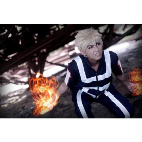Boku no Hero Academia Bakugou Midoriya Iida My Hero Academia School Sportswer Cosplay Costume