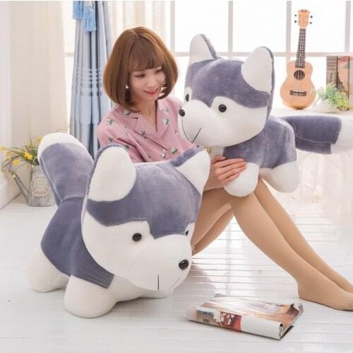 Zqswkl 25/50/70cm cute dog plush toy soft anime plush doll girls pillow hugs birthday gift animal stuffed toys children toys