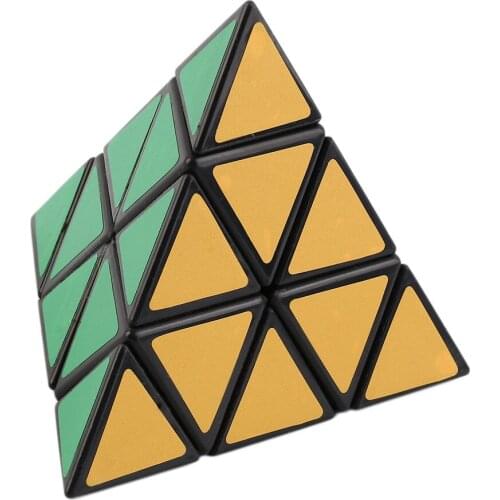 Fashion Pyramid Triangle Speed Cube Block Magic Game Educational Toy Gifts New Hot
