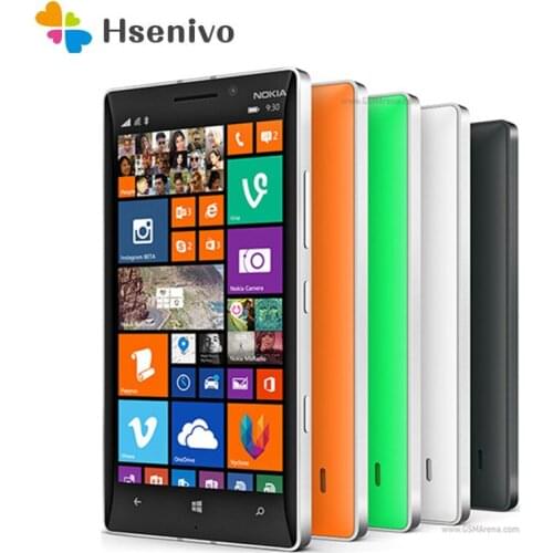 Nokia Lumia 930 Refurbished-Original Unlocked Lumia 930 Unlocked Original Mobile Phone 3G GSM WIFI GPS 8MP 16GB memory Windows