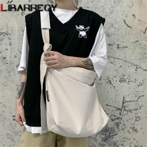 2021 New High-capacity Ladies Shoulder Bag High-quality Canvas Women Messenger Bags Solid Color Designer Womens School Bag Sac