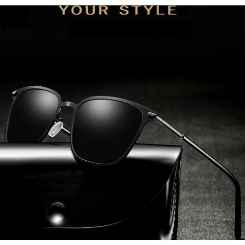 New high-definition metal frame mens sunglasses fishing polarized glasses men and women driving outdoor UV400 fishing glasses