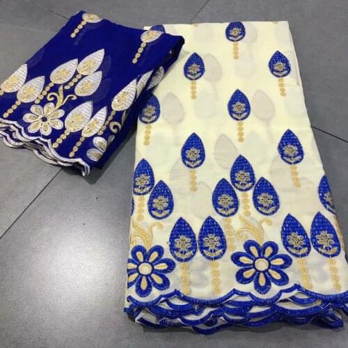 New Arrivals Cheap 5+2 Multicolor Swiss Voile Lace in Switzerland 100% Cotton Fabric African Swiss Voile Lace High Quality Dress