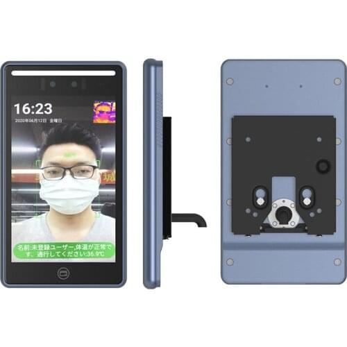 New Products 8 Inch Android Wall Mout Face Recognition Time Attendance System Facial Recognition Access Controller