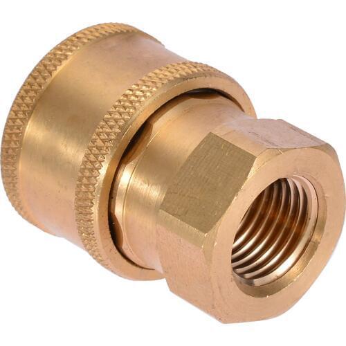 1/4'' Quick Release Pressure Washer Hose Connector Adaptor To BSP1/4 Female For Garden Irrigation Supplies