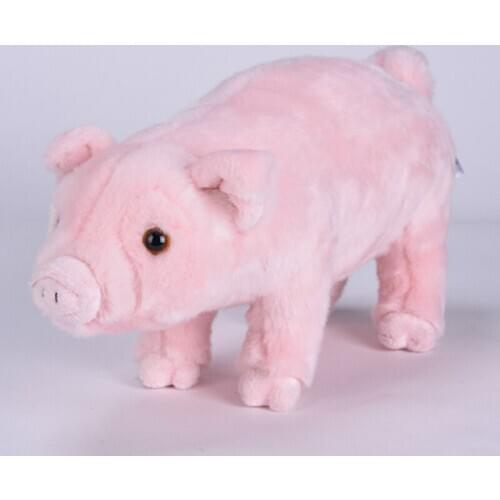 Pink pig doll children plush toy baby kid Stuffed toy Simulation animals pig