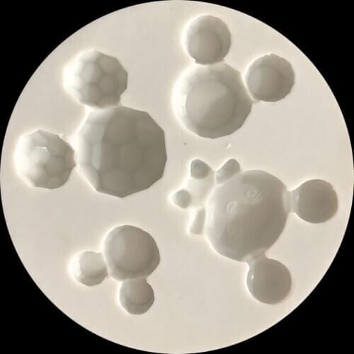 DIY Cake Decoration Mouse Fondant Silicone Chocolate Mold Epoxy Ornament Mobile Phone Shell Decoration 15-232