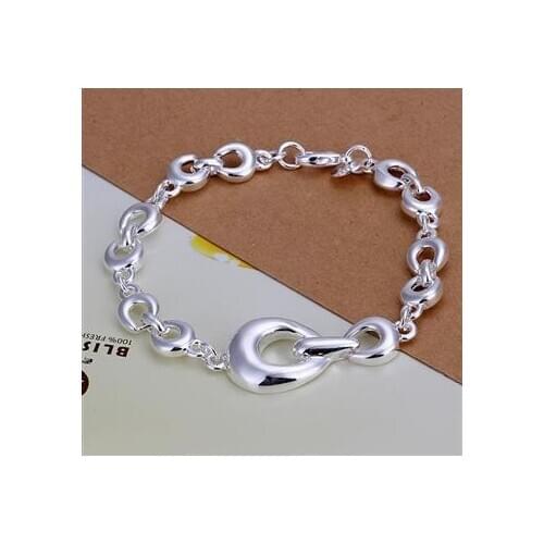H292 925 Delicate Silver Color Bracelets For Women Charm Fashion Jewelry Fashion Bracelet /ajxajbea Bcdajtka