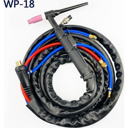 Tig Welding Gun WP18 water cooled 350Amp argon arc welding torch 12-Foot 4-Meter