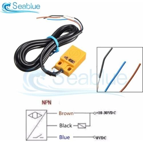 TL-W5MC1 5mm 3 Wire Inductive Proximity Sensor Detection Switch NPN DC 6-36V 200A For Arduino