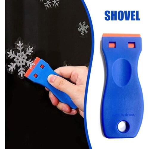 Window Tint Ceramic Glass Oven Razor Scraper Blade Plastic Handle Automotive Old Film Remove Tool Cleaning Squeegees