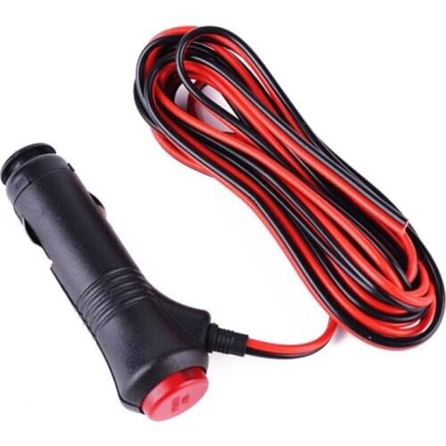 3m Universal Connector 12V 24V Male Auto Car Motorcycle Cigarette Lighter Socket Plug Connector On Off Switch