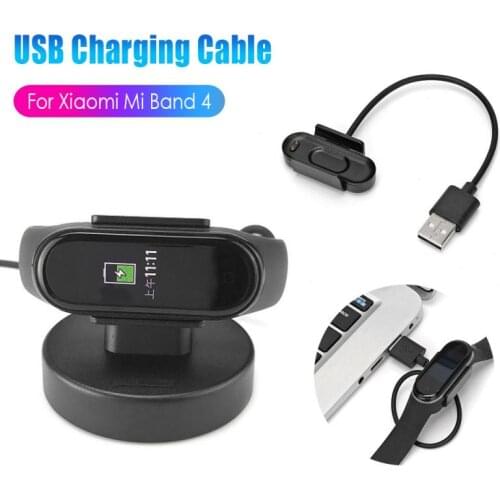 Charger Cable For Xiaomi Mi Band 4 Smart Wristband Bracelet USB Cable Charging Dock Stand Smart Watch Accessories Adapter