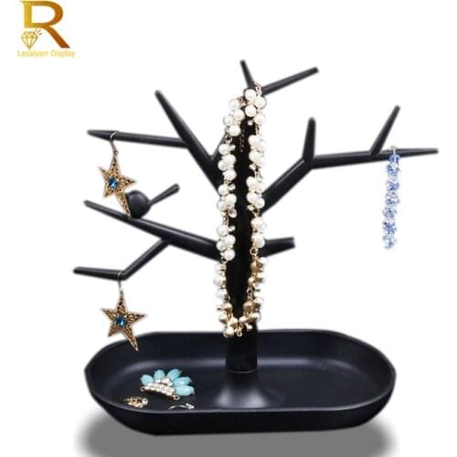 Women vogue Jewelry Necklace Bracelets Earrings Rings Bird Stand Display Organizer Holder Show Rack Showing Shelf 2021Hot Sale