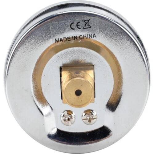 0-15psi, 2\" 1/4\" NPT Back Mount Pressure Gauge 62mm Dial