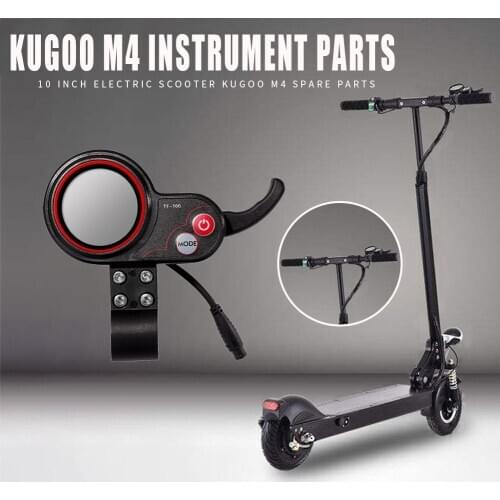 10 inch Electric Scooter Instrument Display E-scooter Dashboard for Kugoo M4 Kick Scooter Parts Lightweight Element Decoration