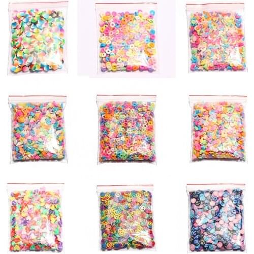 1000pcs Mixed Love Heart Flower Polymer Clay Flat Resin Epoxy Mold Filler For Diy Nail Embellishments Jewelry Making Tools