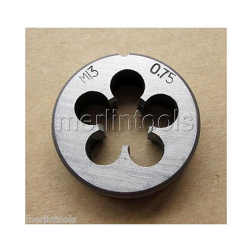 13mm x .75 Metric Right hand Die M13 x 0.75mm Pitch