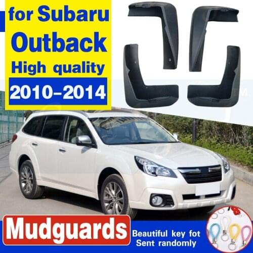 ACCESSORIES 4PCS/SET FIT FOR SUBARU OUTBACK 2010 2011 2012 2013 2014 MUD FLAP FLAPS SPLASH GUARD MUDGUARD