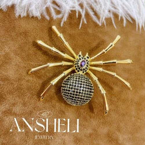 Черные броши на одежду ANSHELI China At AliExpress