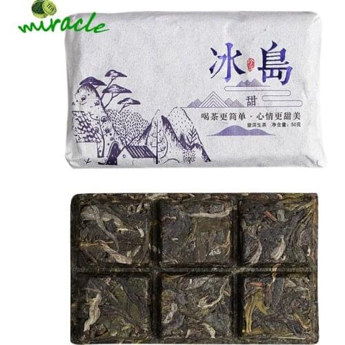 2020 Bingdao Sheng Puer Chinese Tea Ancient Tree Crystal Scent Spring Raw Puer Chinese Tea 50g/150g/250g