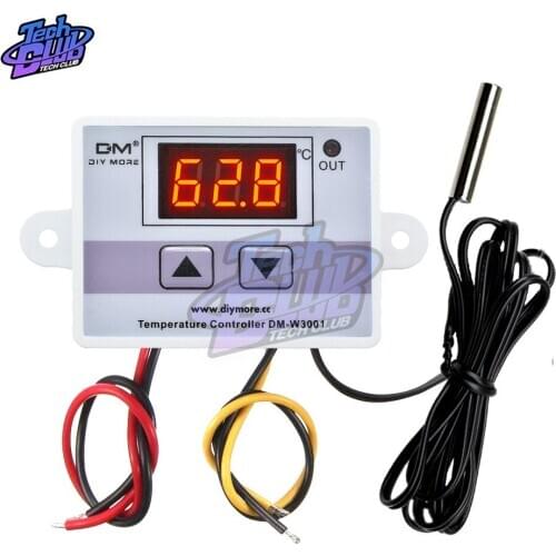 W3001Thermostat 110V 220V 12V 24V Digital Temperature Controller Thermoregulator Aquarium Incubator Water Heater Temp Regulator