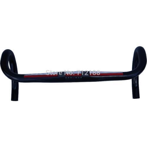 HB-013 : Flyxii Carbon Glossy Cycling Road Bike Handlebar 40cm, 42cm , 44cm - 31.8mm